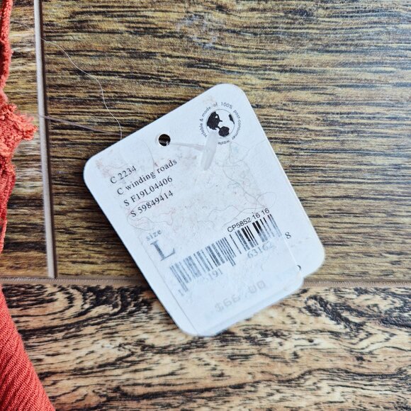 NWT Free People Intimately Adella Cami Top Lace Gauze Smock Winding Roads - Picture 11 of 16